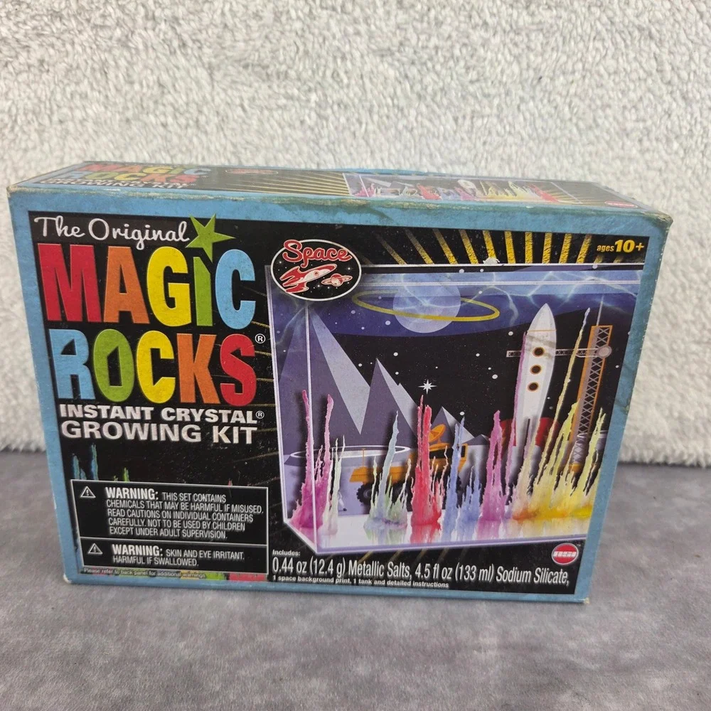 NASA Constellation Projector & Magic Rocks Instant Crystal Growing Kit Bundle